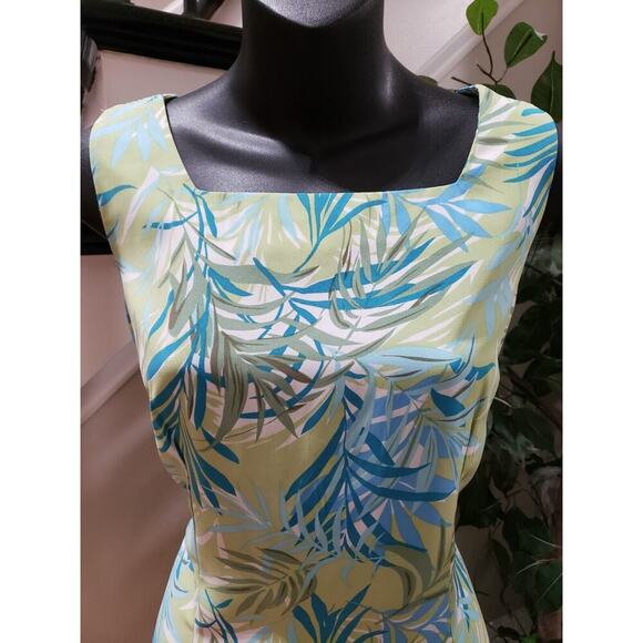 Old Navy Women's Multicolor Polyester Square Neck Sleeveless Long Maxi Dress 8 - Picture 5 of 12